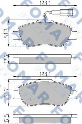 FOMAR FRICTION FO 856781