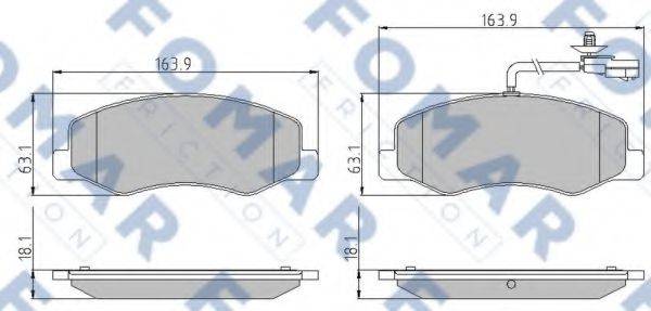 FOMAR FRICTION FO 898281