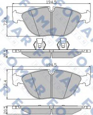 FOMAR FRICTION FO 922281