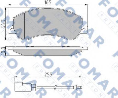 FOMAR FRICTION FO 925081