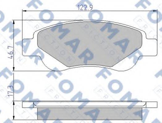 FOMAR FRICTION FO 929481