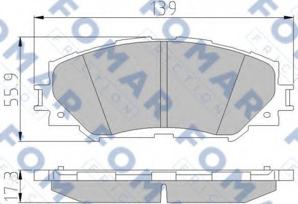 FOMAR FRICTION FO 932781