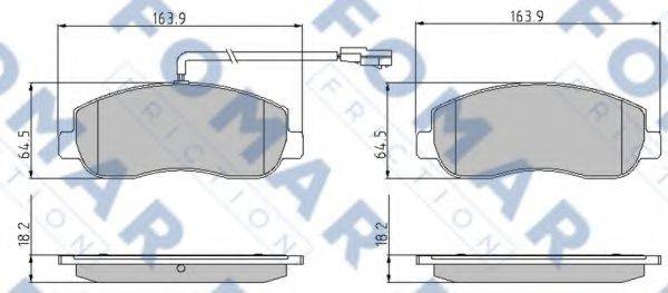 FOMAR FRICTION FO 935581