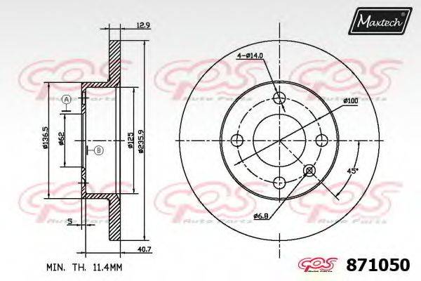 MAXTECH 871050.0000