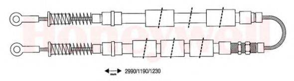 BENDIX 432019B Трос, стоянкова гальмівна система