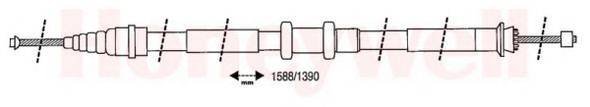 BENDIX 432996B Трос, стоянкова гальмівна система