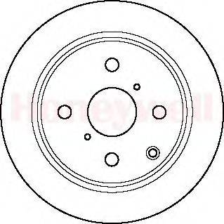 BENDIX 561428B гальмівний диск