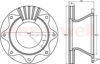 BENDIX 567114B