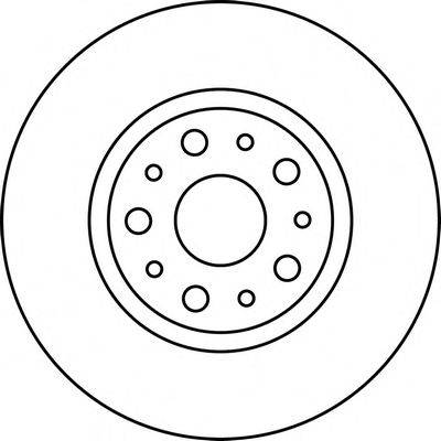 BENDIX 562214B гальмівний диск