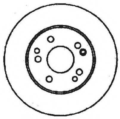 BENDIX 561331BC гальмівний диск