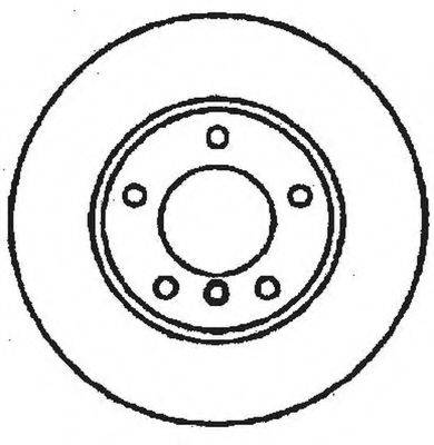 BENDIX 561362B гальмівний диск