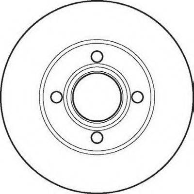 BENDIX 561691BC гальмівний диск