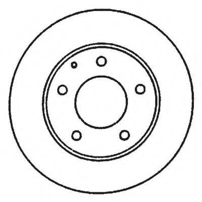 BENDIX 561869BC гальмівний диск