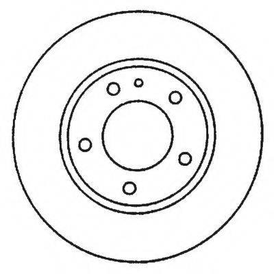 BENDIX 562049B гальмівний диск