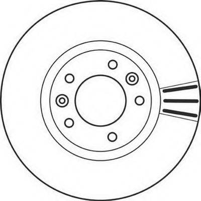 BENDIX 562126B гальмівний диск