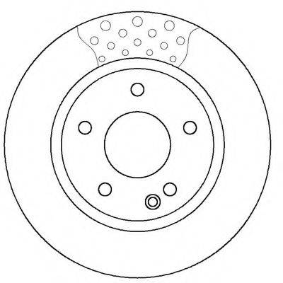 BENDIX 562249B гальмівний диск