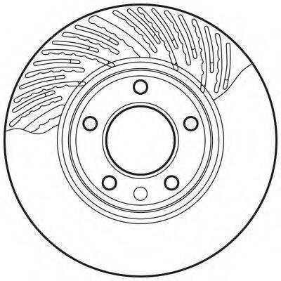 BENDIX 562336BC гальмівний диск