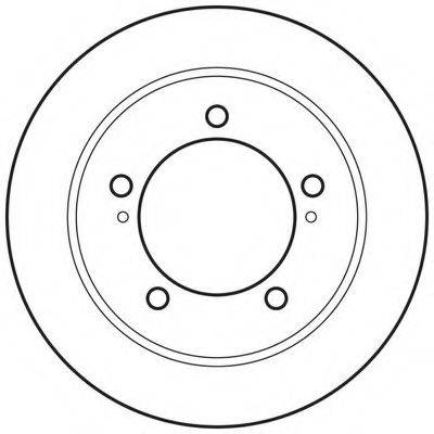 BENDIX 562780BC гальмівний диск