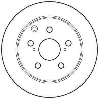 BENDIX 562808BC гальмівний диск