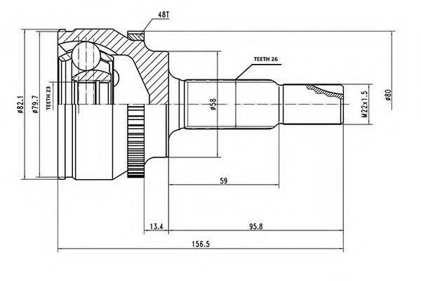 AYWIPARTS AW1510070A