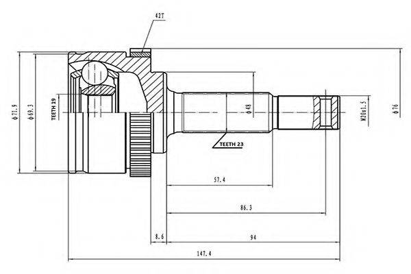 AYWIPARTS AW1510276A