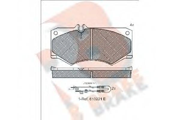 R BRAKE RB0405-113