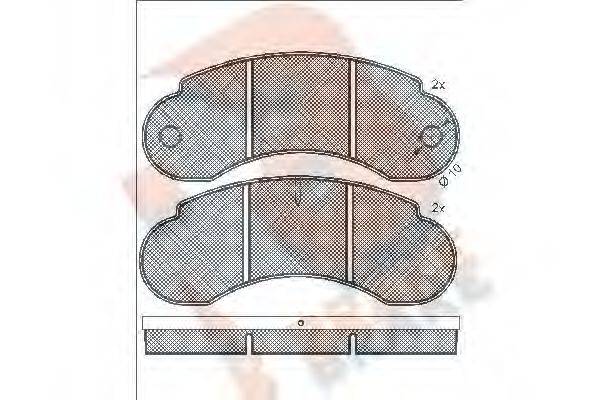 R BRAKE RB0559