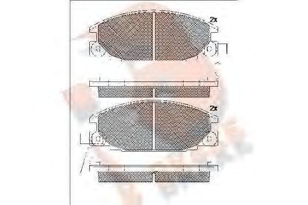 R BRAKE RB0854