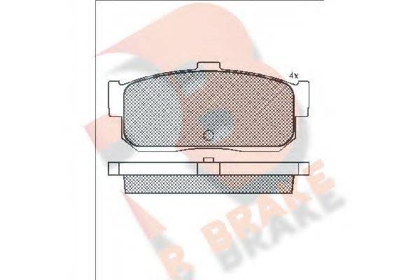 R BRAKE RB0876