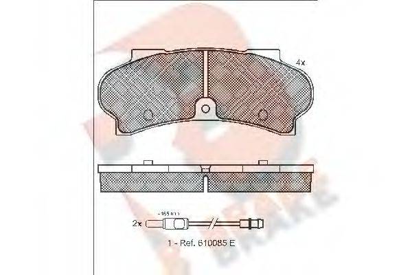 R BRAKE RB1028