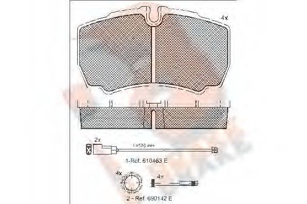 R BRAKE RB1640-229