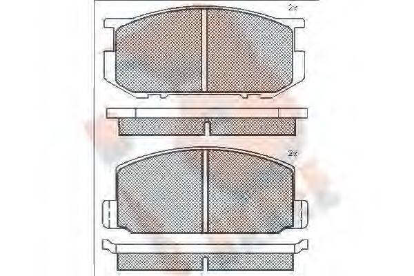 R BRAKE RB0295