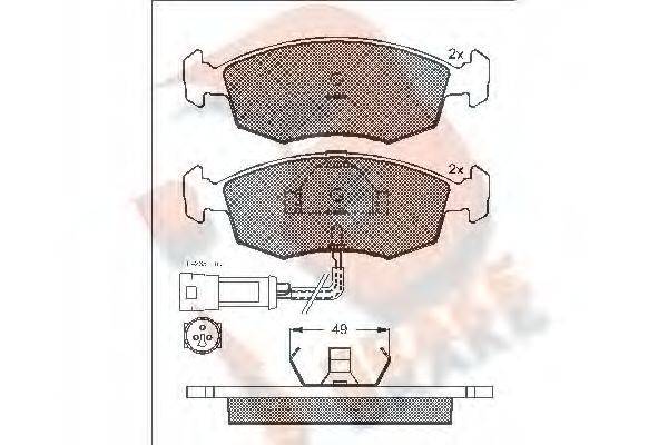 R BRAKE RB0475