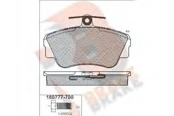 R BRAKE RB0777-700