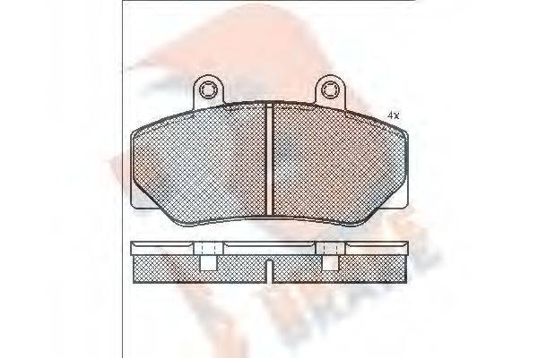 R BRAKE RB0837