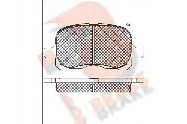 R BRAKE RB1408