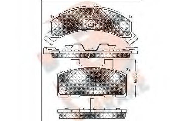 R BRAKE RB1414