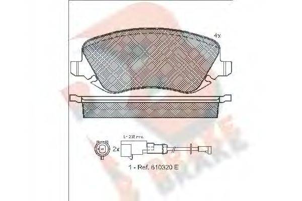 R BRAKE RB1454