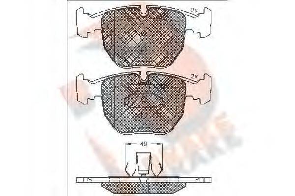 R BRAKE RB1530