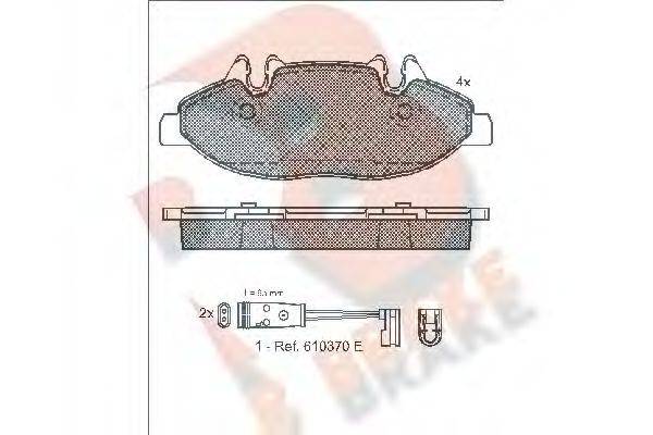 R BRAKE RB1675