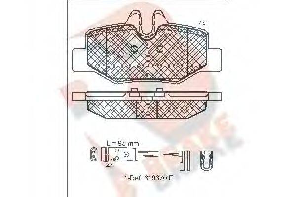 R BRAKE RB1676