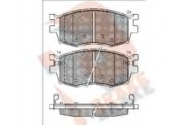 R BRAKE RB1711