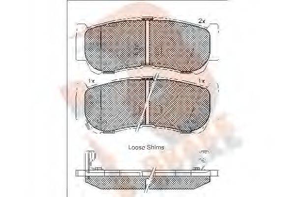 R BRAKE RB1829