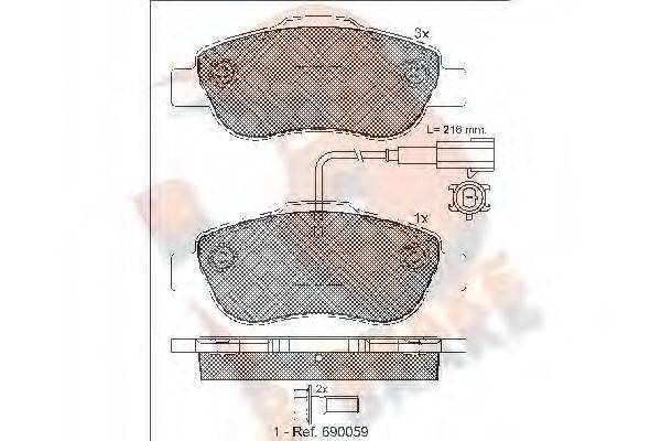 R BRAKE RB1843