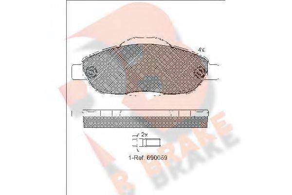 R BRAKE RB1851