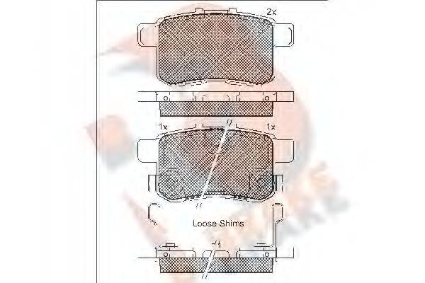 R BRAKE RB1907