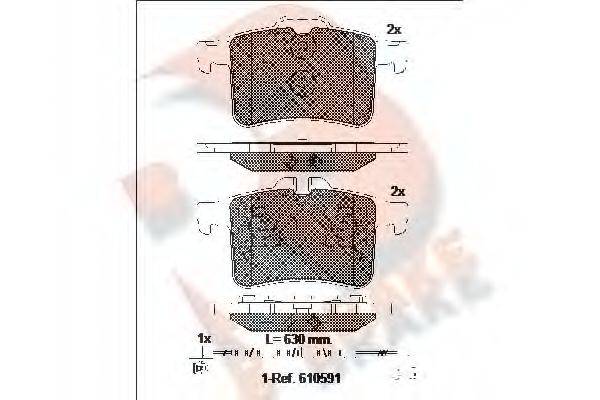 R BRAKE RB1981-202