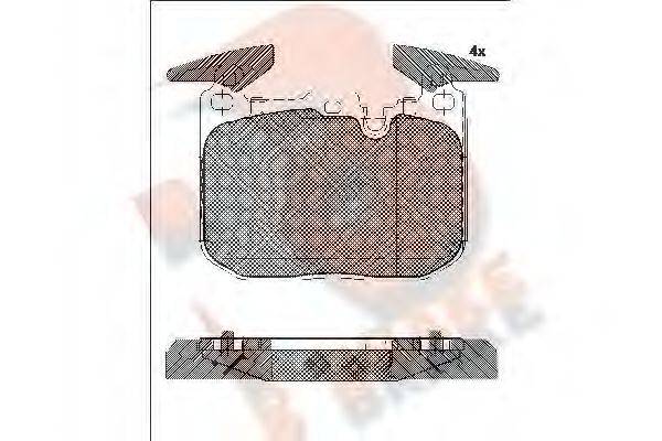 R BRAKE RB2093-200