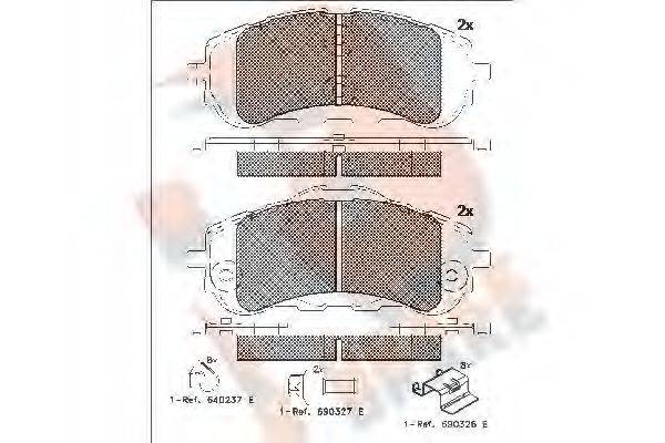 R BRAKE RB2160