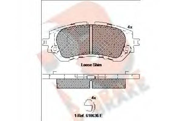 R BRAKE RB2180